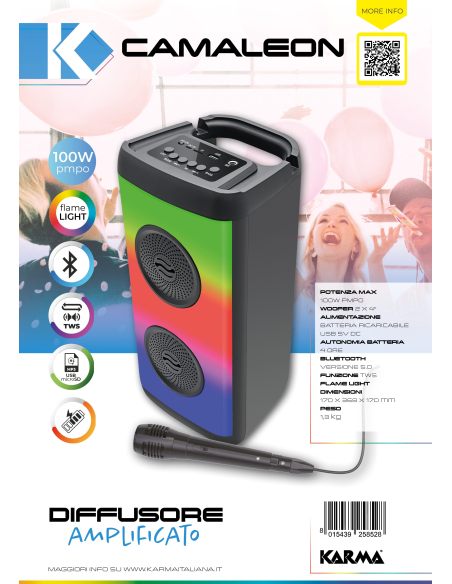 CAMALEON karmaaudio.pl Kolumny aktywne 8015439258528 