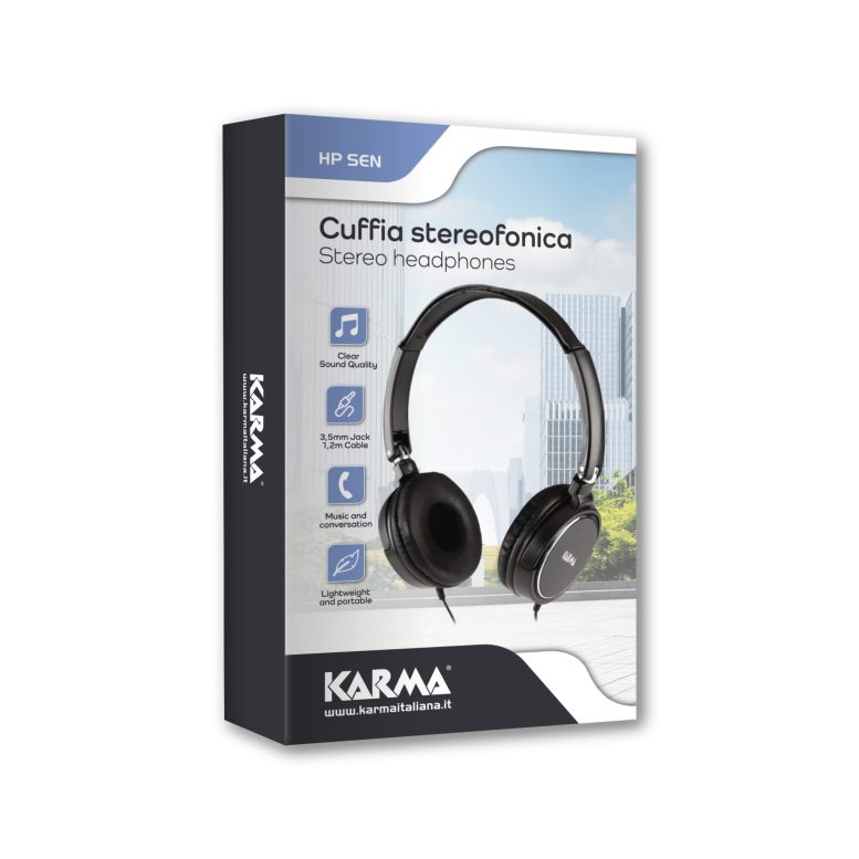HPSEN karmaaudio.pl Słuchawki z mikrofonem 8015439628376 