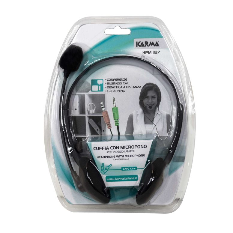HPM1137 karmaaudio.pl Słuchawki z mikrofonem 8015439011376 