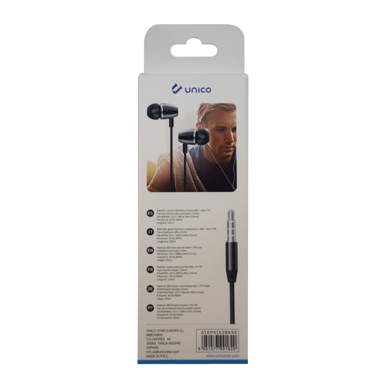 EP9162BK karmaaudio.pl Słuchawki douszne 8051577991620 